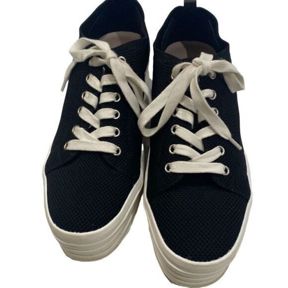 Gianni Bini MarnahTwo Lace-Up Platform Sneakers Size 7.5M